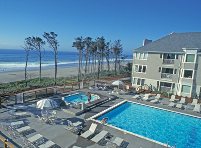 Beautiful beachfront resort at Gleneden Oregon