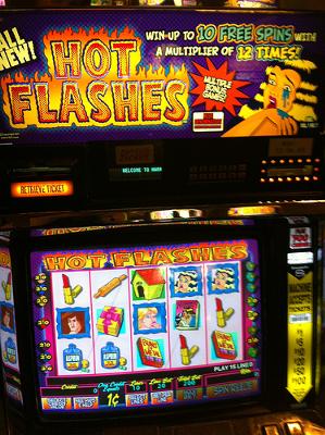 I love the slot machines at Vegas!